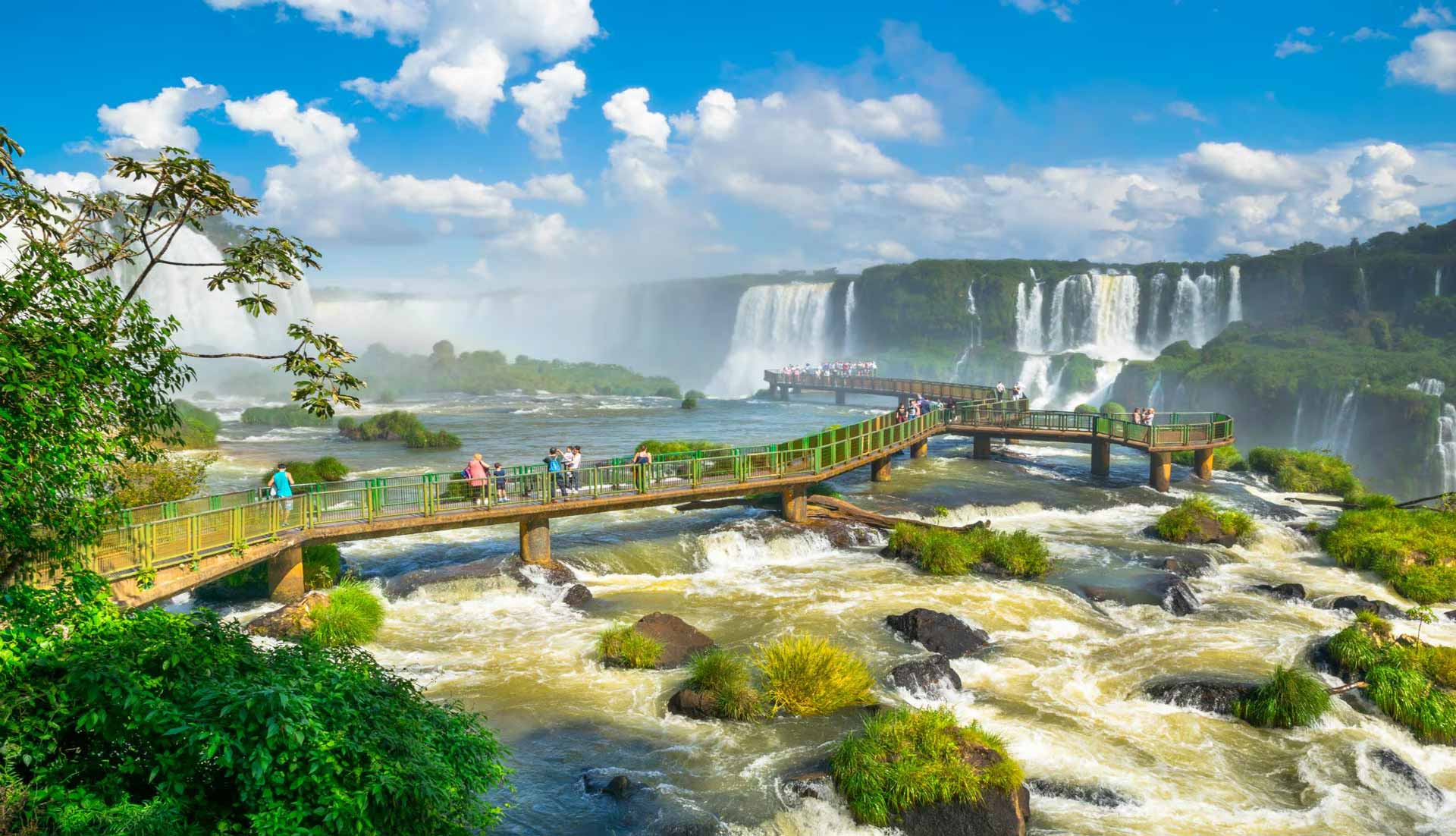 Iguazu Falls from Brazil